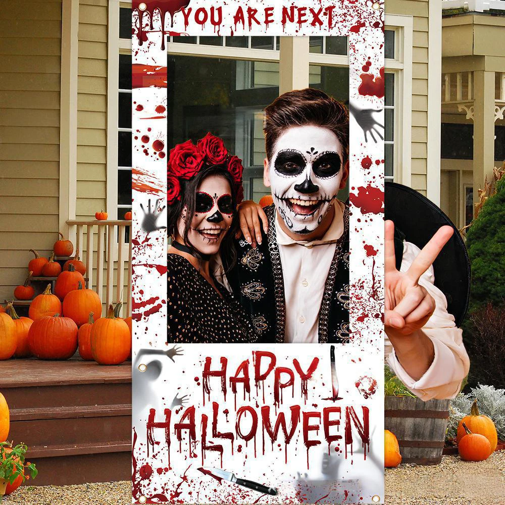 Photo Booth Frame - Tło fotograficzne Runto Happy Halloween, ramka