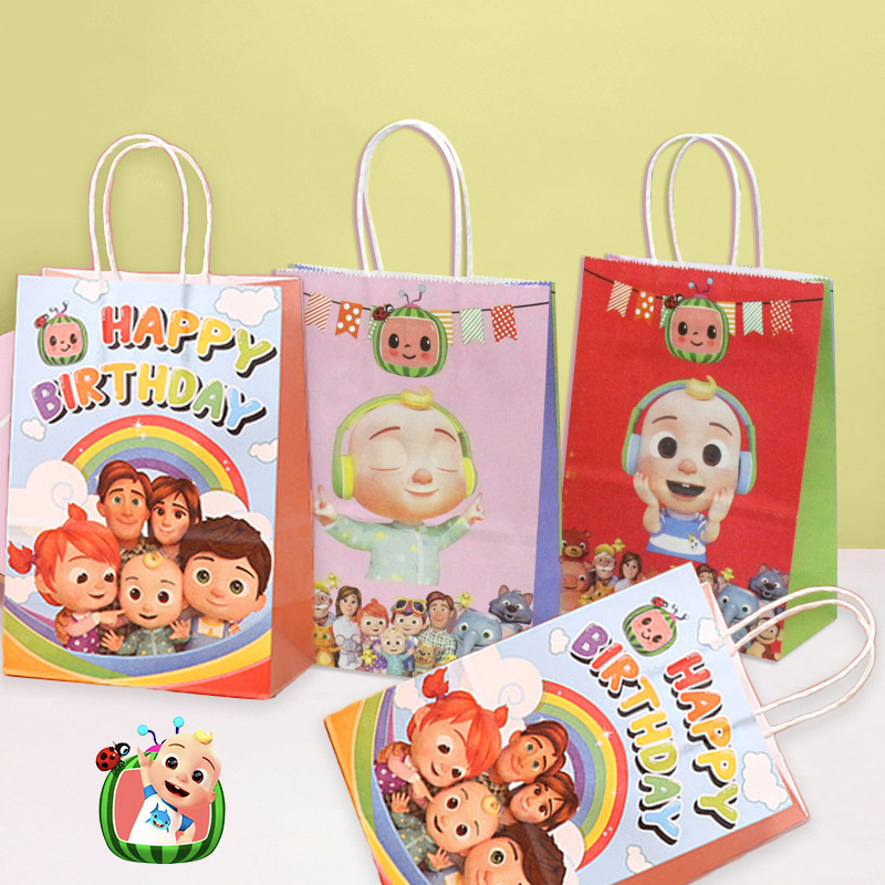 Event Supplies - Zestaw torebek na prezenty Cocomelon, urocze
