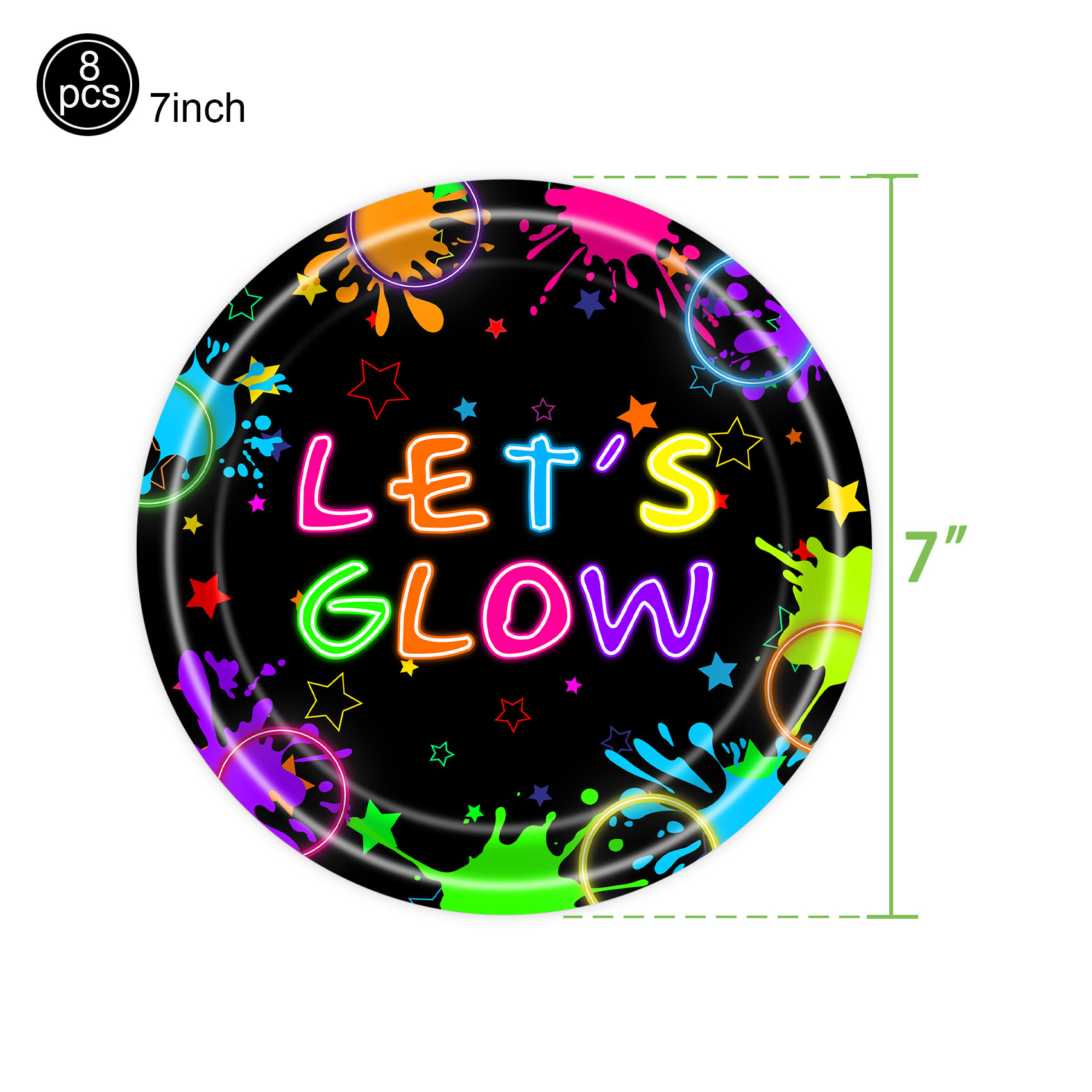 Let'S Party Event Supply - Akcesoria na neonową imprezę, impreza świetlna,
