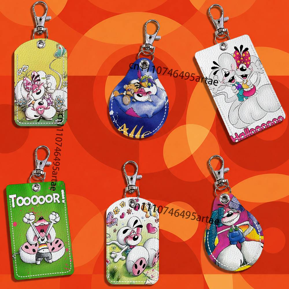 Party Favor Bag - Breloczek z kreskówkowymi myszkami D-Diddl, modny