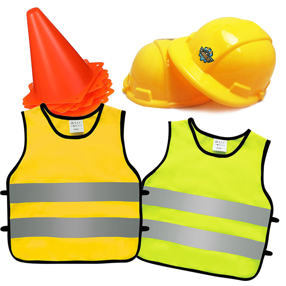 Party Hat Cone - Suknia budowlana zaopatruje pracownika kostiumu budowlanego