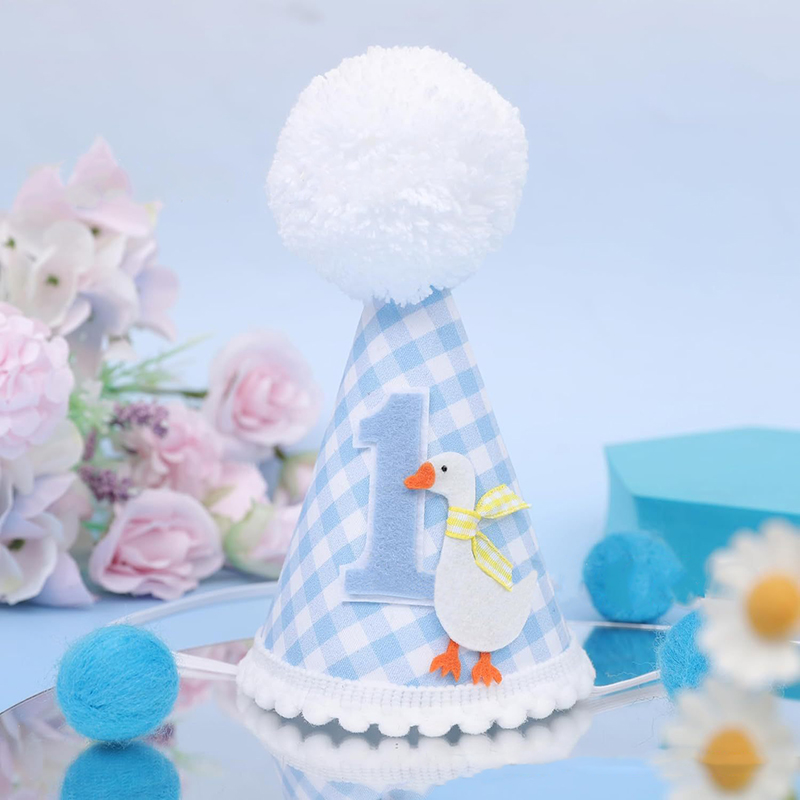 Party Hat Cone - Nowa Gęś Urodzinowa Czapka Mini Nakrycie