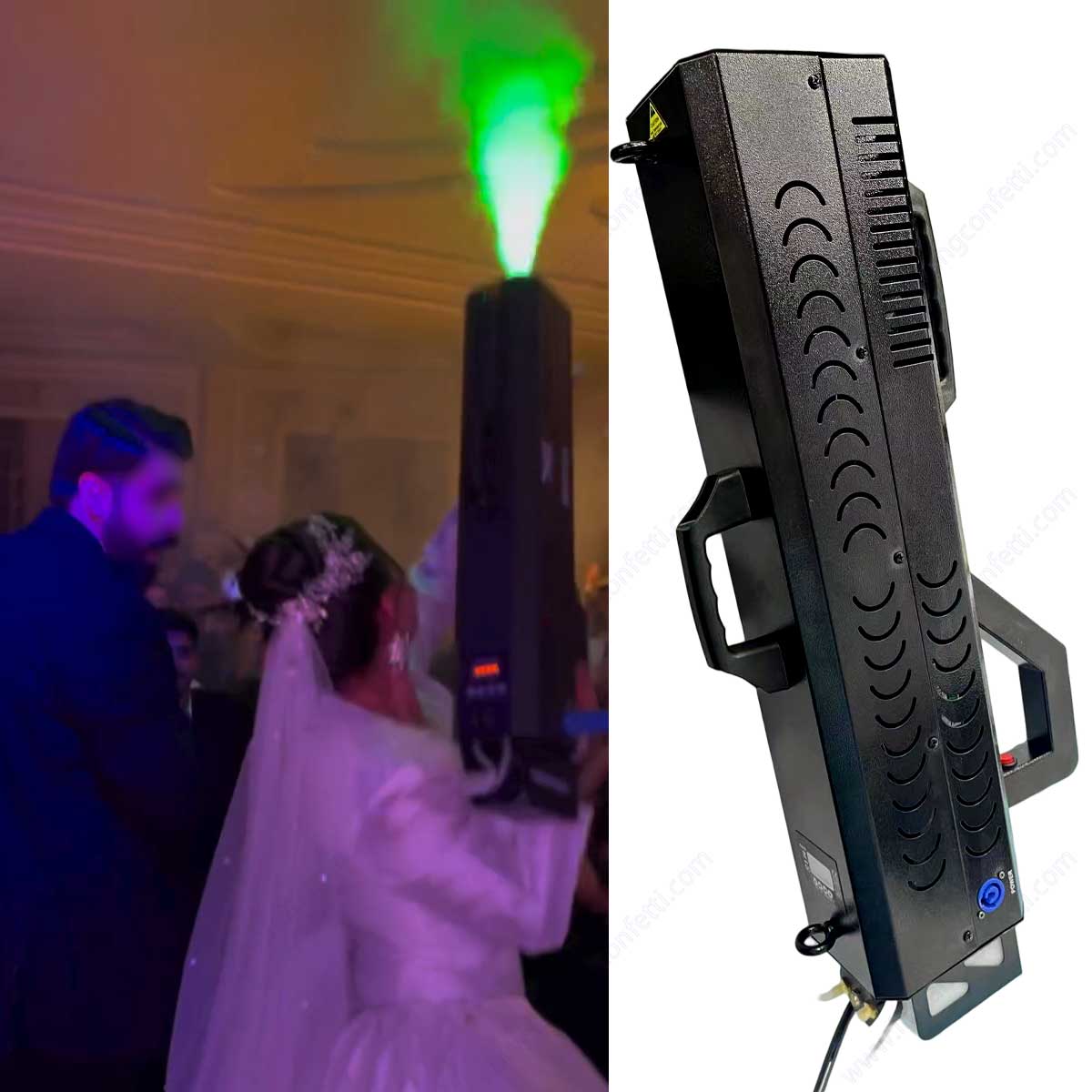 Maszyna do wytwornicy mgły prz – Confetti Cannon Tube recenzja i cena