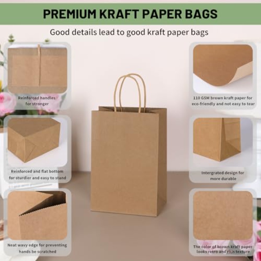 300 sztuk małych, gładkich pap – Party Favor Bag recenzja i cena