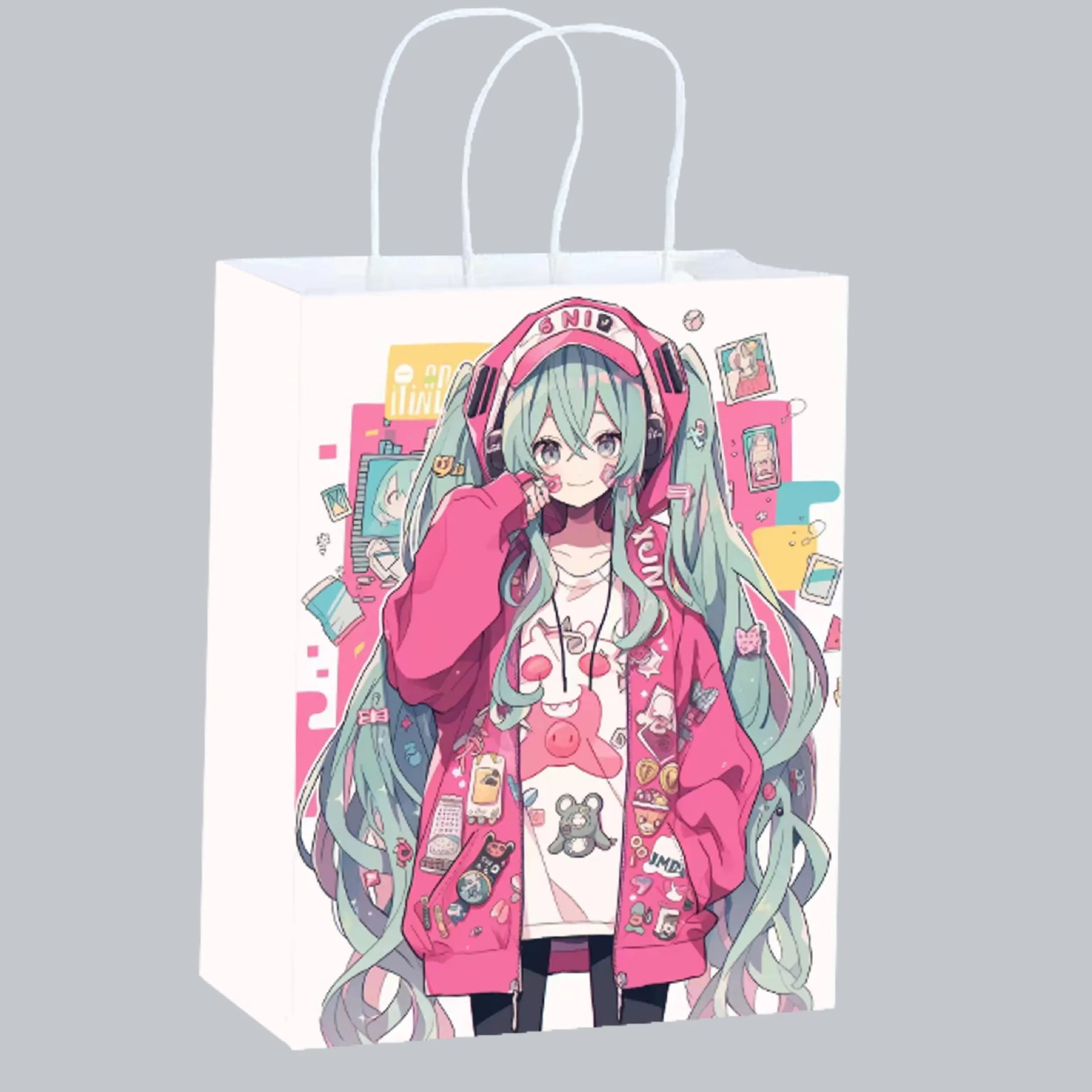 Urocza anime torba papierowa H – Party Favor Bag recenzja i cena