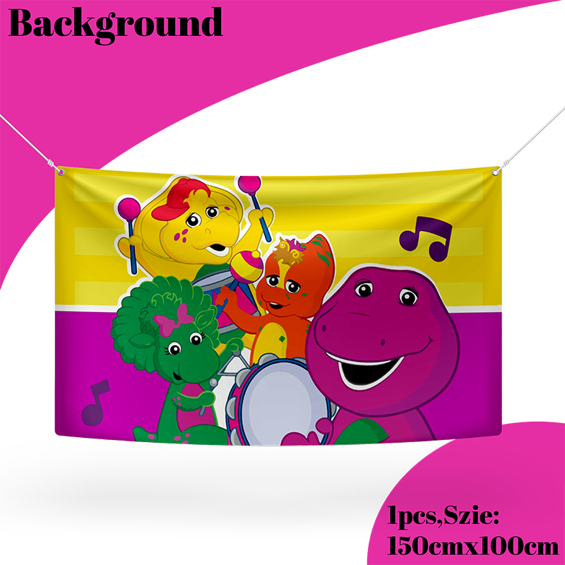 Dinozaur Barney Party Supplies – Table Cloth Disposable recenzja i cena