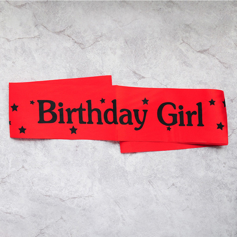 Urodzinowa dziewczyna Wstążki  – Birthday Sash Glitter recenzja i cena