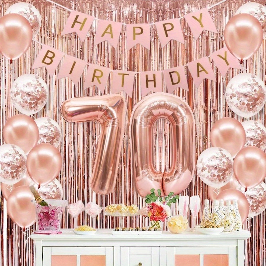 58 szt./zestaw 40-calowe balon – Party Banner Gold recenzja i cena