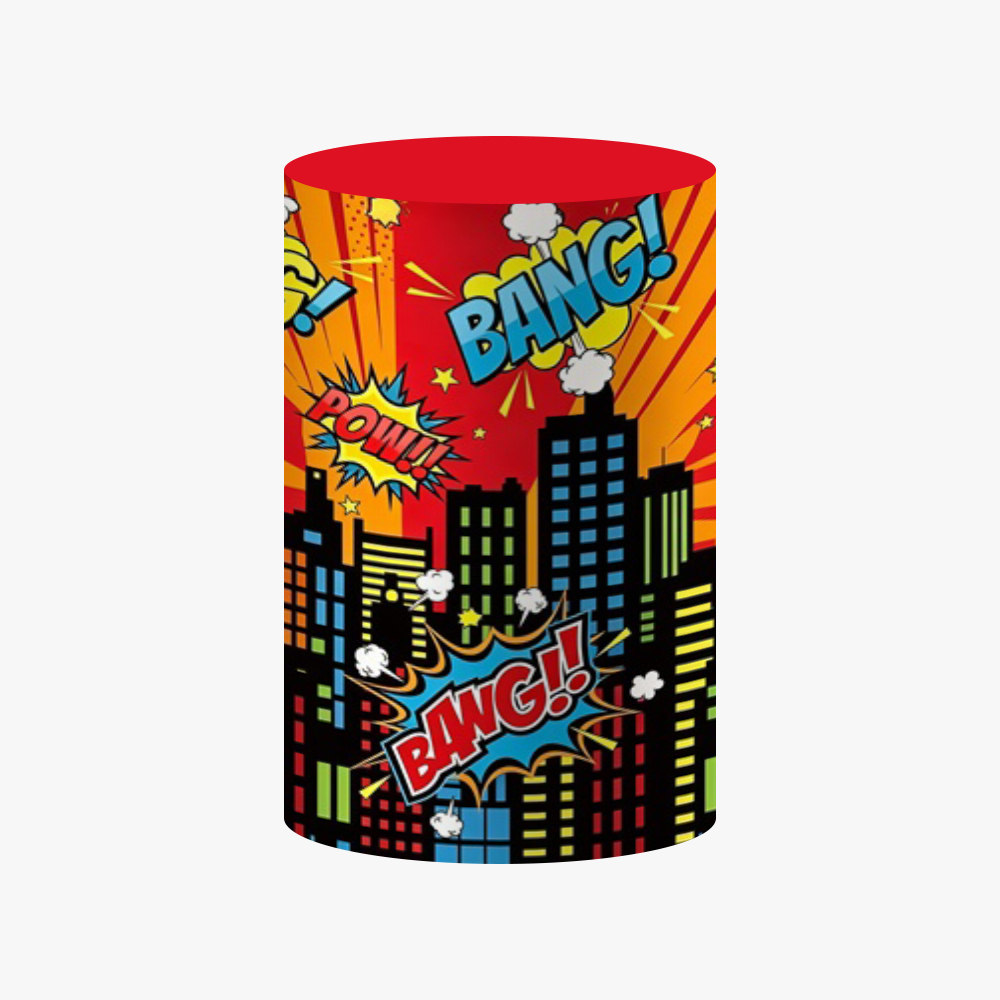 Komiksowy Superbohater Cylinde – Dessert Table Backdrop recenzja i cena