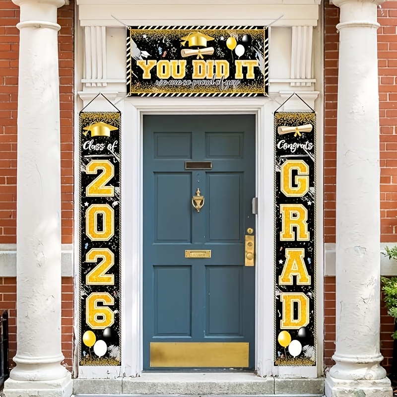 2D 3 szt. Banery na ukończenie – Party Banner Gold recenzja i cena