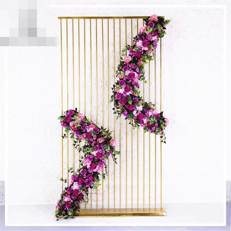 Błyszcząca złota metalowa rama – Dessert Table Backdrop recenzja i cena