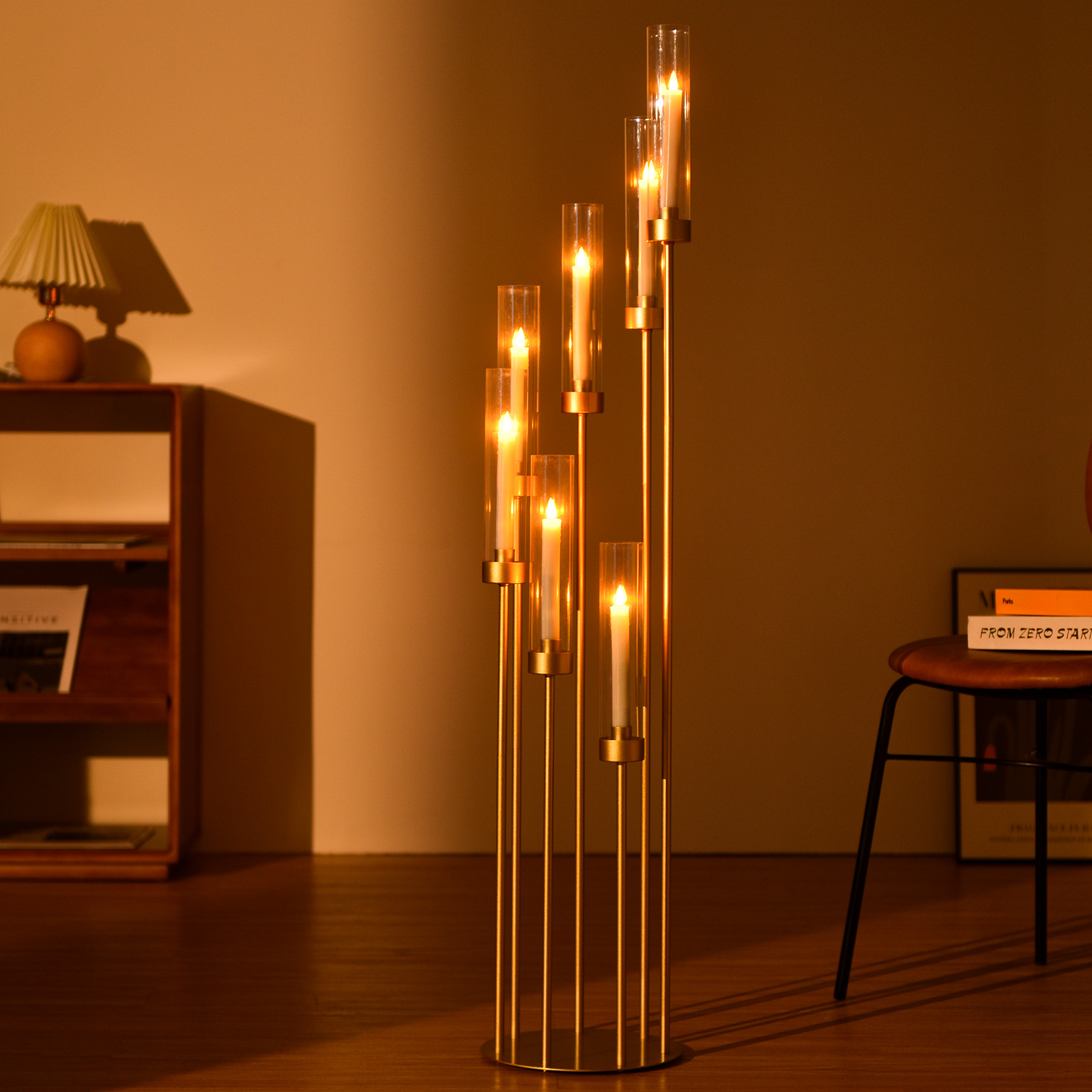 4 Zestawy 7-ramiennych złotych – Centerpiece Stick recenzja i cena