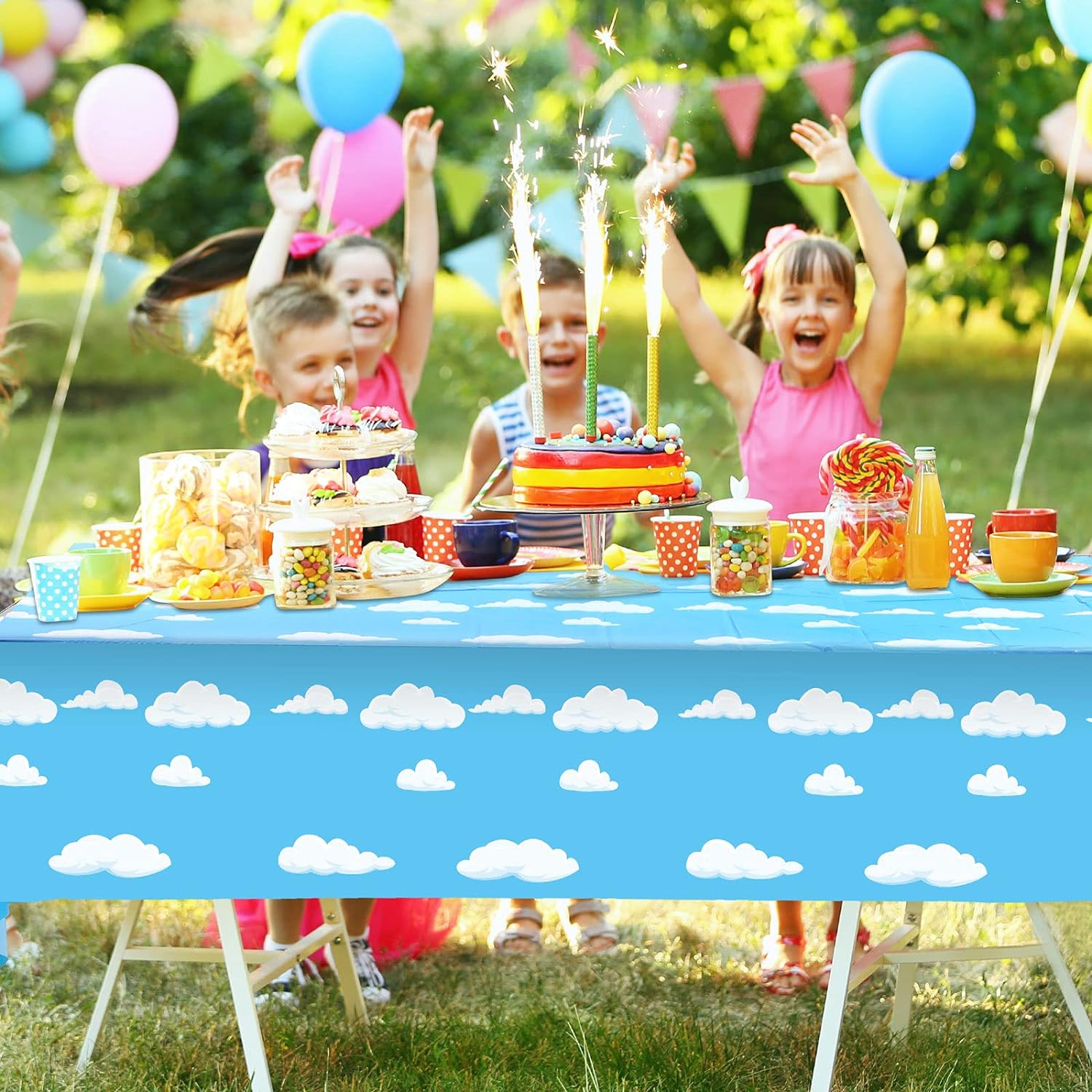 Obrus na stół z motywem krowy, – Table Cloth Disposable recenzja i cena