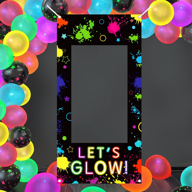 Ramka do fotobudki Let's Glow, – Let'S Party Event Supply recenzja i cena