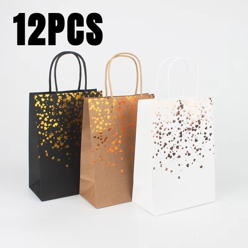 12 SZTUK Czarne brązowe białe  – Event Party Shop recenzja i cena