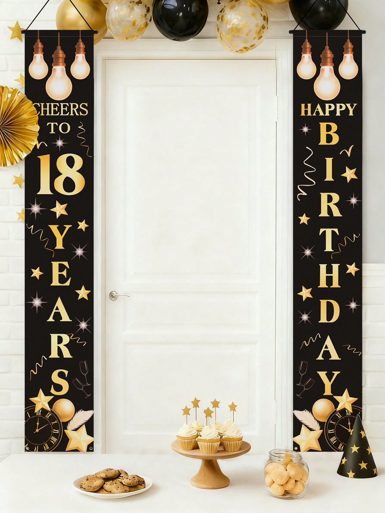 1 para banerów na 18. urodziny – Party Banner Gold recenzja i cena