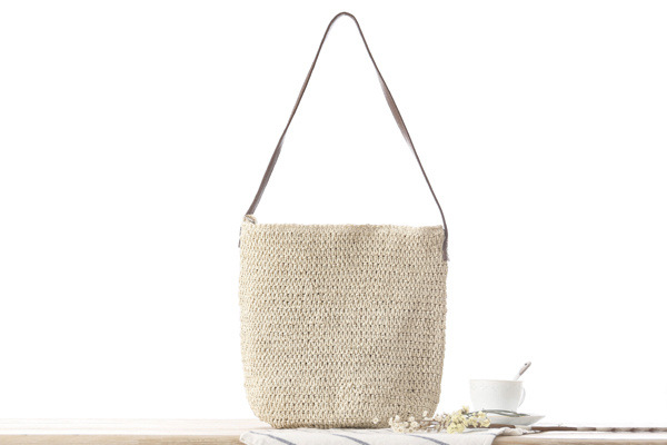Słomkowa Torba na Ramię Tkana  – Paper Straw Color recenzja i cena