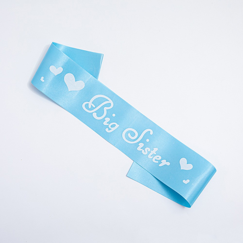 Różowo-Niebieska Satynowa Szar – Birthday Sash Glitter recenzja i cena