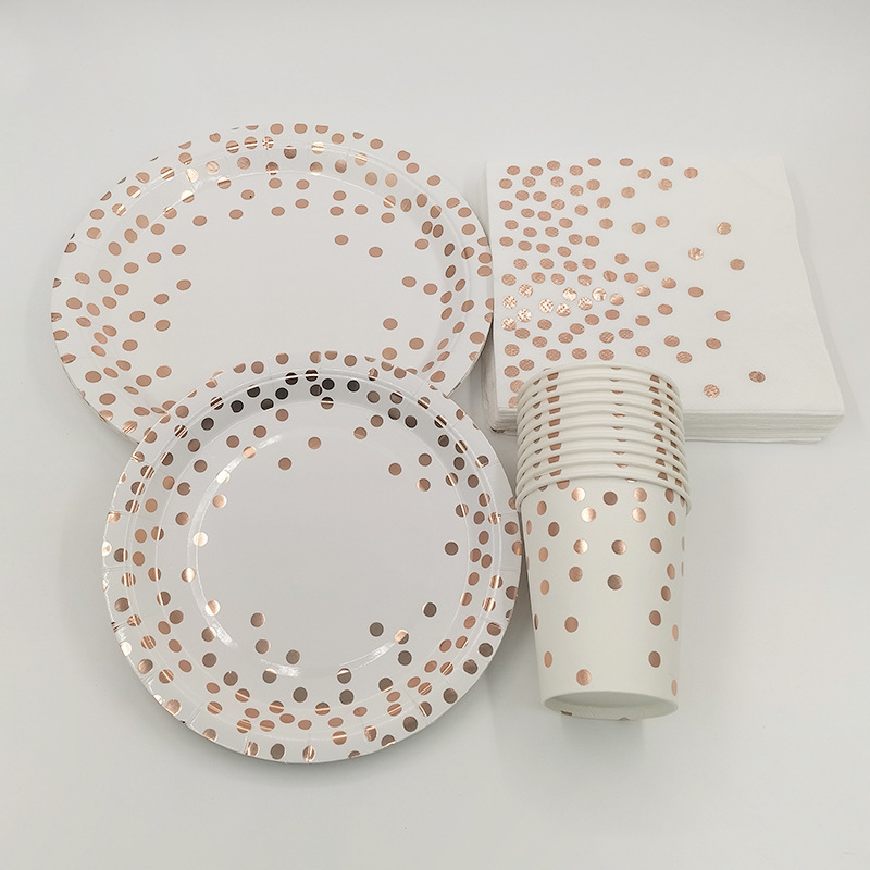 Zestaw zastawy stołowej w kolo – Paper Straw Color recenzja i cena