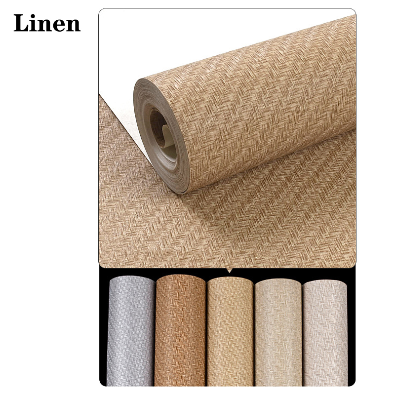 Tapeta lniana, nie samoprzylep – Paper Straw Color recenzja i cena