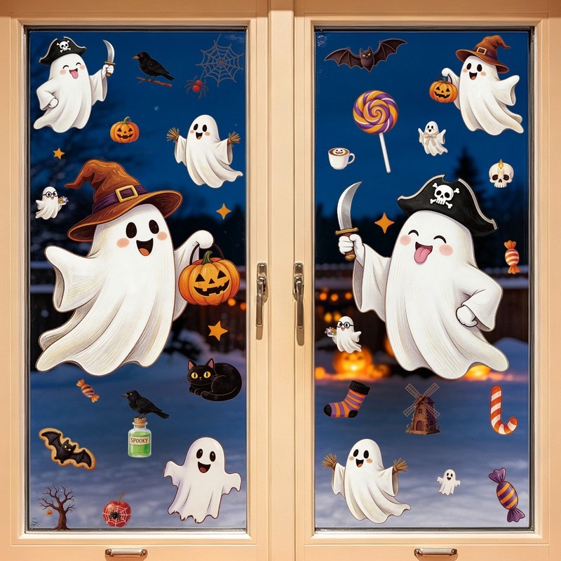 Naklejki na Halloween, naklejk – Party Event Supply Store recenzja i cena