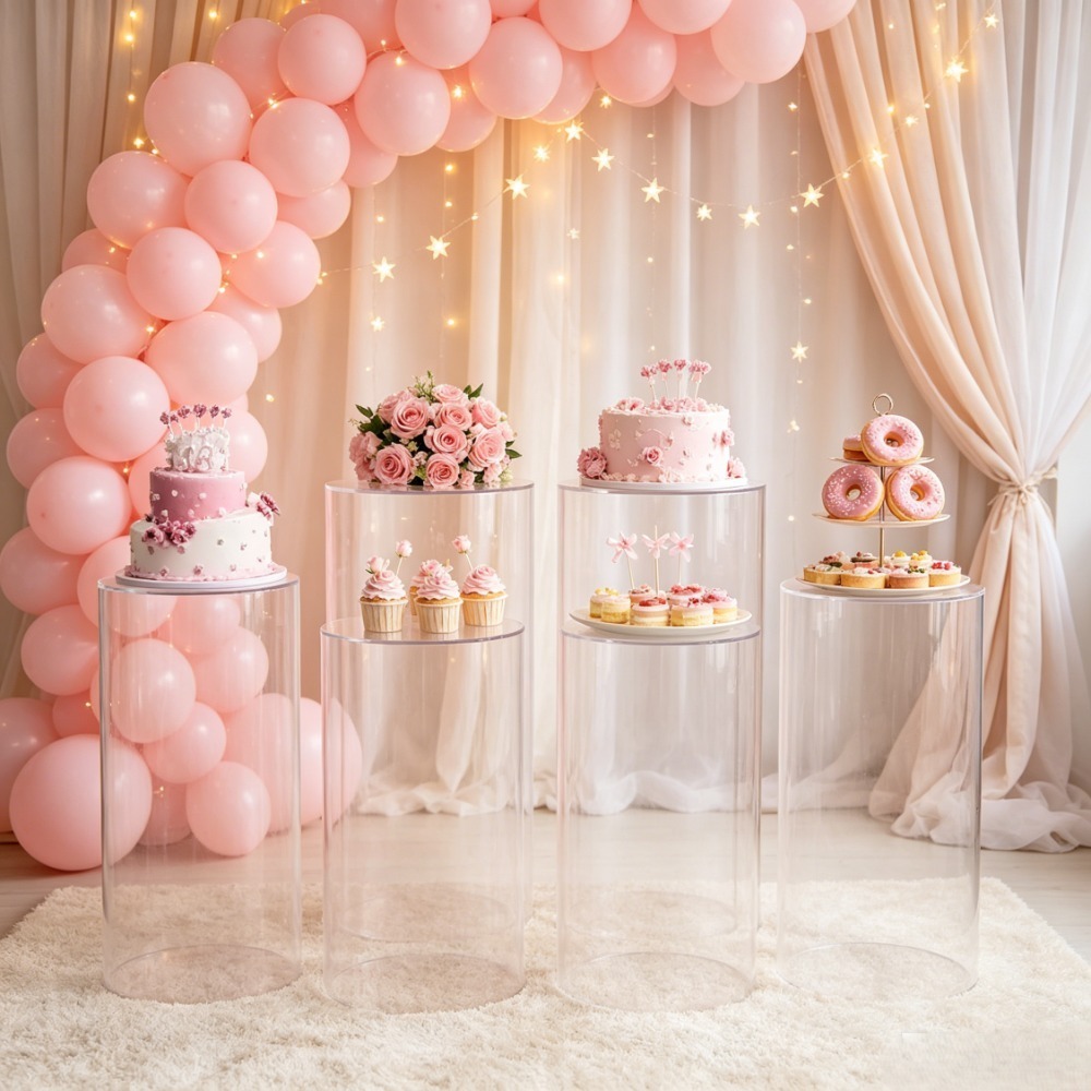 3/5 szt. Białe cylindryczne po – Event Party recenzja i cena