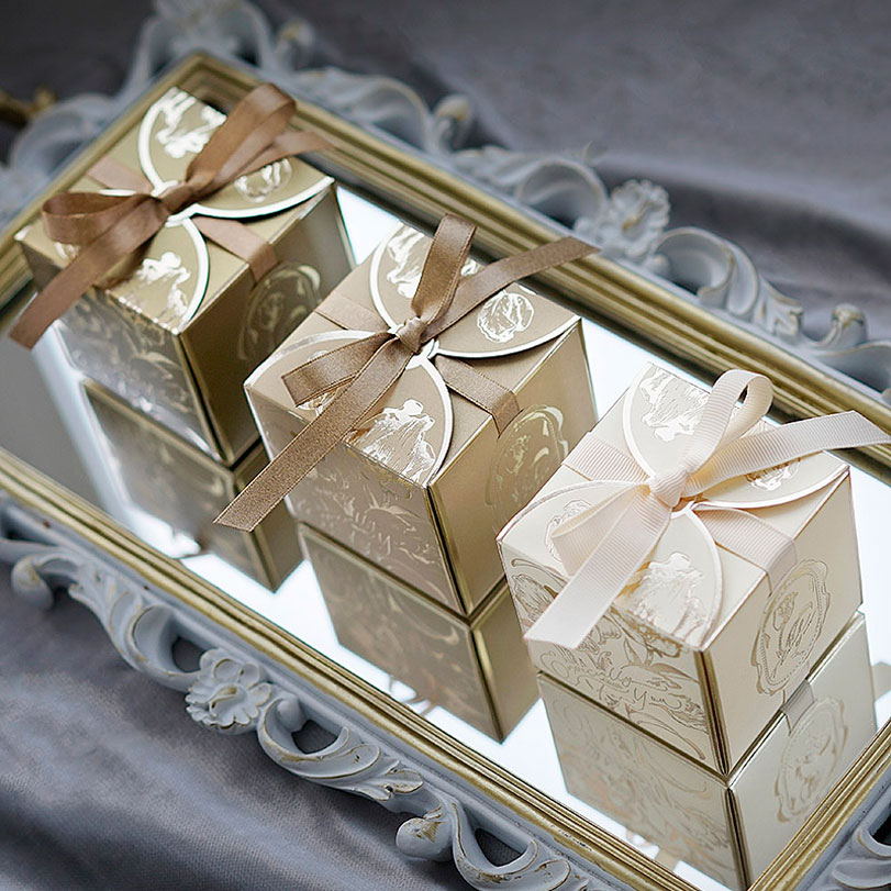 Kwadratowe papierowe pudełka n – Event Party Box recenzja i cena