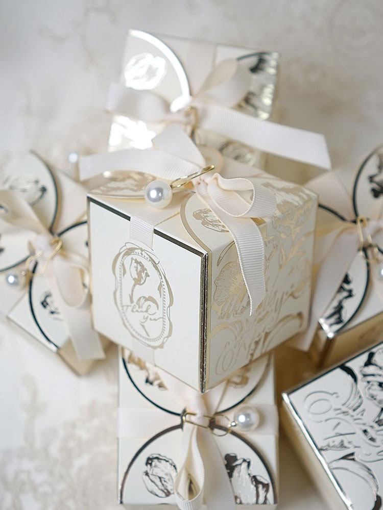Kwadratowe papierowe pudełka n – Event Party Box recenzja i cena