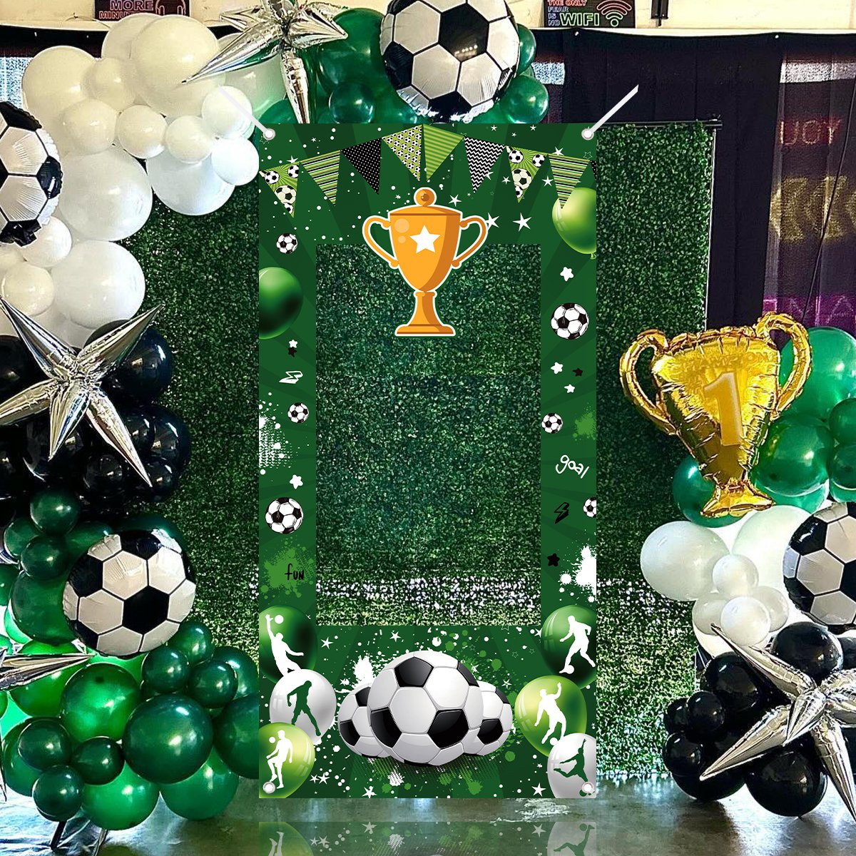 1 szt. Zielona Ramka Dekoracyj – Photo Booth Frame recenzja i cena