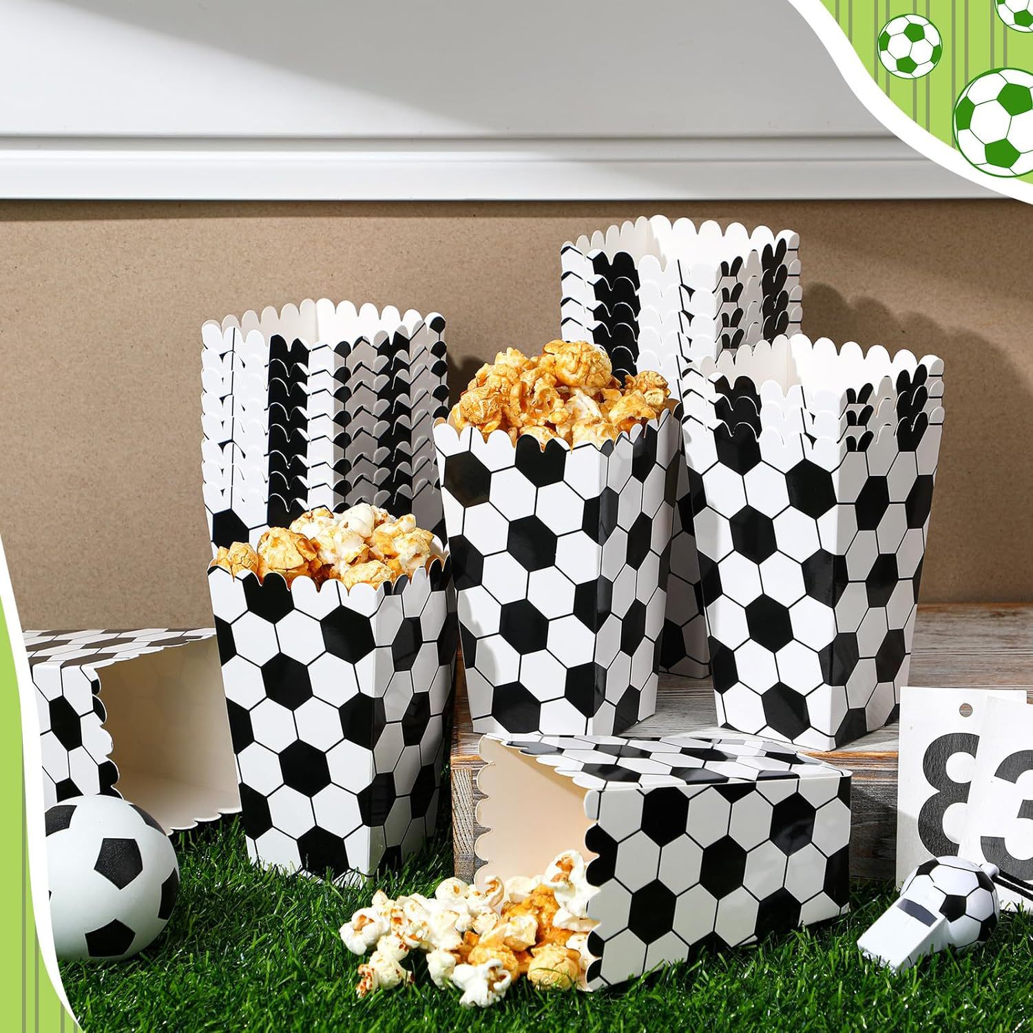 6/18Pcs Pudełka na popcorn do  – Event Party Box recenzja i cena