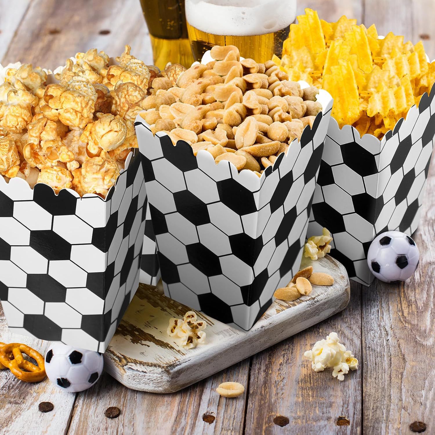 6/18Pcs Pudełka na popcorn do  – Event Party Box recenzja i cena