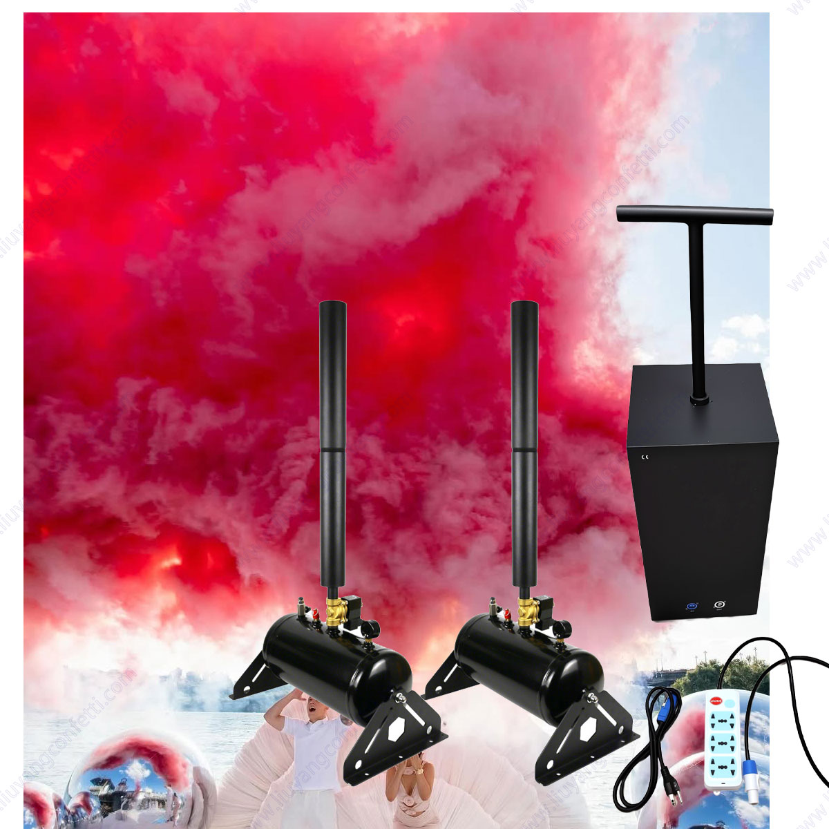 Konfetti Streamer Baby Shower  – Confetti Cannon Tube recenzja i cena