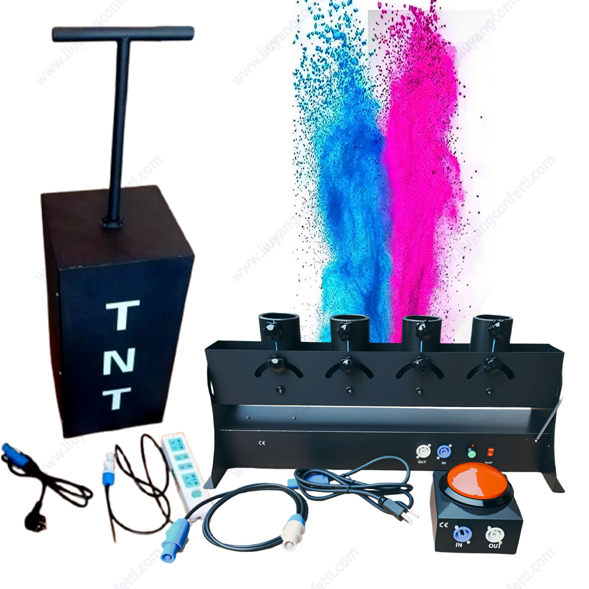 Elektroniczny Pistolet na Konf – Confetti Cannon Tube recenzja i cena