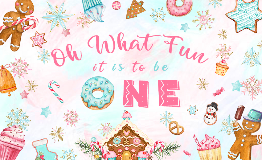 Tło na baby shower z motywem ś – Dessert Table Backdrop recenzja i cena
