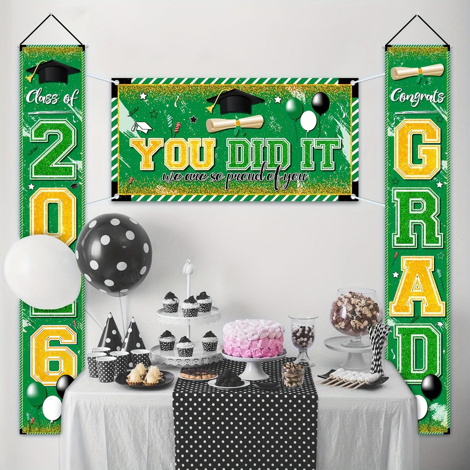 Gratulacje absolwentom klasy 2 – Party Banner Gold recenzja i cena