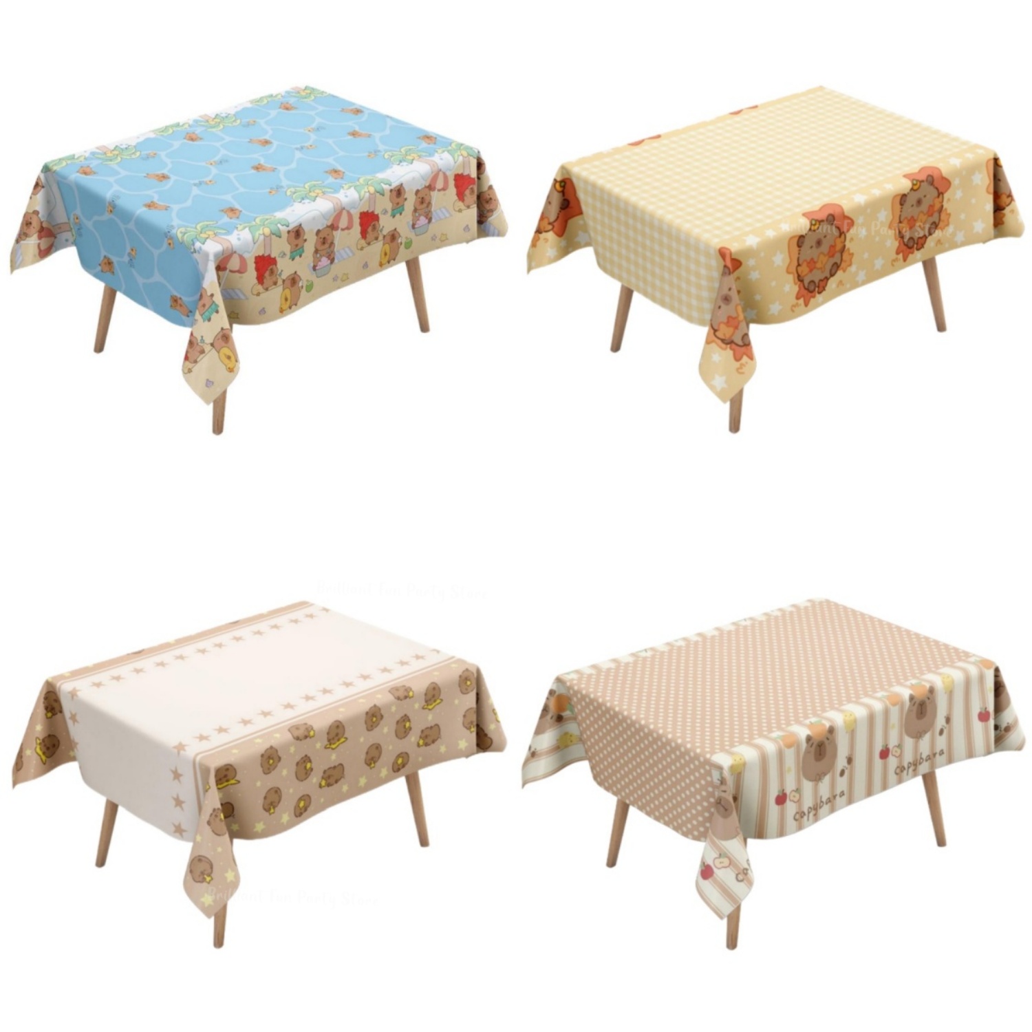 Uroczy obrus z kapibarą na uro – Table Cloth Disposable recenzja i cena