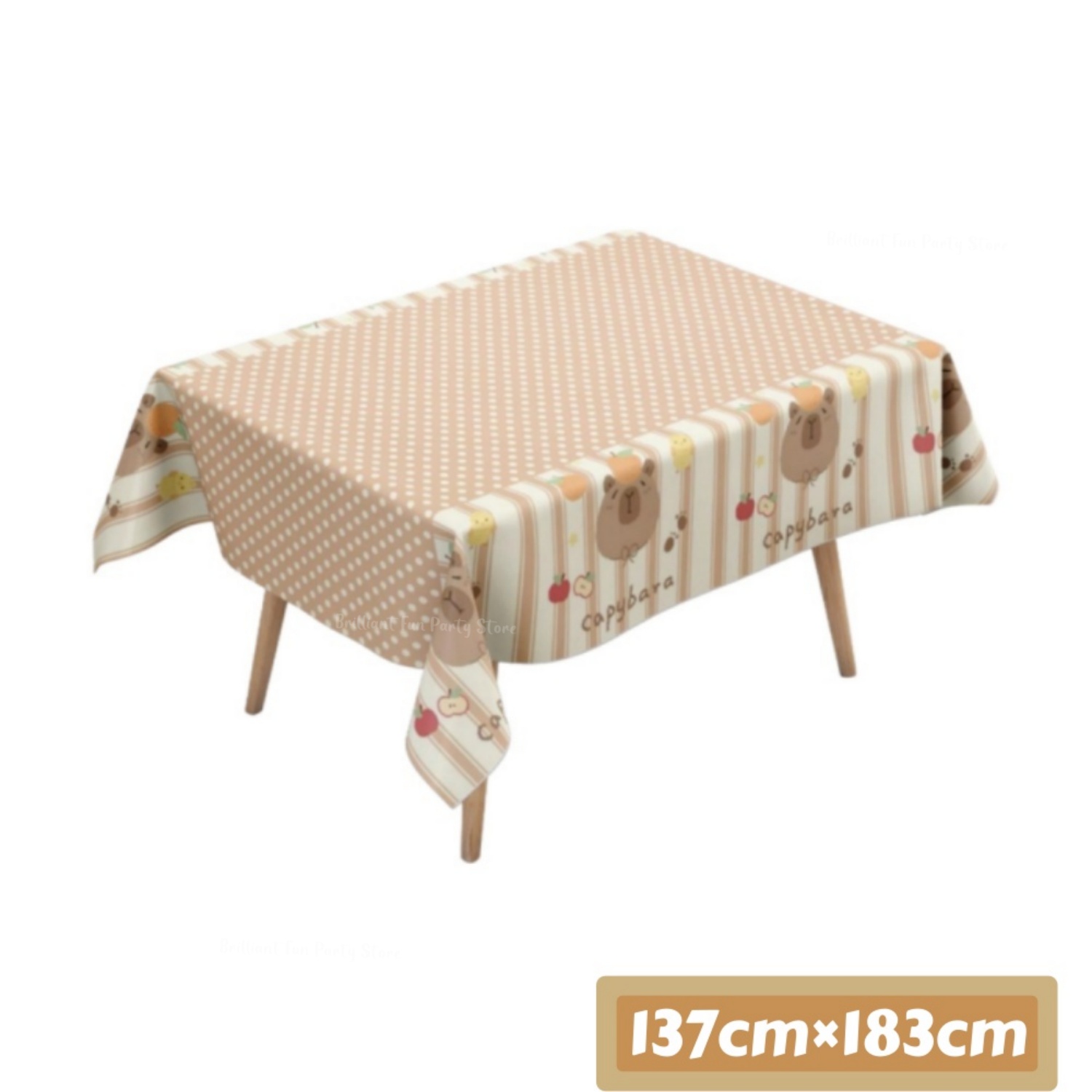 Uroczy obrus z kapibarą na uro – Table Cloth Disposable recenzja i cena